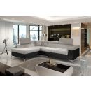 Eltap Eridano Berlin/Soft Corner Pull-Out Sofa 202x275x90cm, Grey (ERI_43)