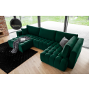 Stūra Dīvāns Izvelkams Eltap Bonito Loco 175x350x92cm, Zaļš (CO-BON-LT-35LO)