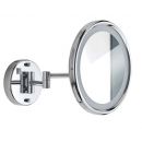 Зеркало для ванной комнаты Gedy Saraht 16x16 см, из нержавеющей стали (2100-13)