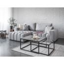 Eltap Bonett Monolith Corner Pull-Out Sofa 175x250x92cm, Grey (Bon_15)