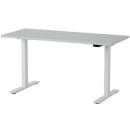 Martin Electric Height Adjustable Desk 140x60cm White/Stone Grey (28-0700-10)