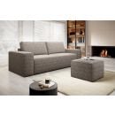 Извлекаемый диван Eltap 260x104x96 см универсальный угол, бежевый (SO-SILL-20MAR)
