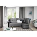 Eltap Lord Cloud Corner Pull-Out Sofa 180x243x105cm, Grey (L_083)