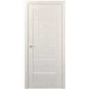 Комплект ламинированных дверей Portman Sempra 01 DO 21-10 - коробка, наличники, замок, Bianco PVC