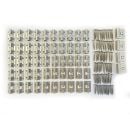 Stiprinājuma elementi terases dēļiem Garden Center, nerūsējošais tērauds, 54 gab.