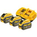 Akumulatoru Un Lādētāju Komplekts DeWalt DCB118X3-QW Li-ion 18V/54V 3x9.0Ah