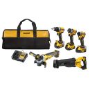 Instrumentu Komplekts DeWalt DCK509P3-QW 18V, 3x5Ah