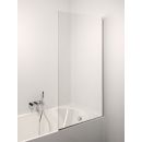 STIKLA SERVISS Норис ванная стена 400x1500 мм, прозрачное стекло