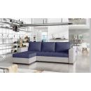 Eltap Newark Corner Pull-Out Sofa 57x237x90cm, Blue (Na23)