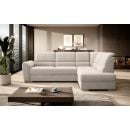 Eltap Siber Inari Corner Pull-Out Sofa 186x270x93cm, Beige (CO-SIB-RT-22IN)