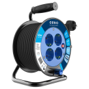 Pagarinātājs spolē Orno Ar zemējumu, 50m, 3x1.5mm² (OR-AE-13301(GS)/50M)