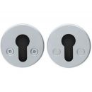 Uzlika Abloy 001PZ, melni hromēta