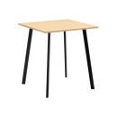 Virtuves galds Black Red White Emil, 70x70x75cm, Ozola (MT_LY-STO-EMIL-70/70/75-CA/DA)