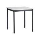 Virtuves galds Black Red White Enrico, 70x70x76cm, Balta (MT_TCO-STO-ENRICO-70/70/76-CA/BI)