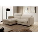 Eltap Gomsi Manhattan Corner Pull-Out Sofa 165x228x100cm, Beige (CO-GOM-LT-18MAN)