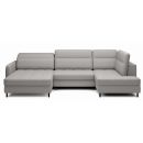 Угловой диван Eltap Berrto 165x306x100 см, левый угол, серый (CO-BER-LT-03MAN)