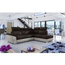 Eltap Loreto Monolith/Monolith Corner Pull-Out Sofa 60x260x102cm, Brown (Lor_22)