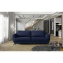 Convertible Pull-Out Sofa 242x95x90cm Universal Corner, Blue (Meg_24)