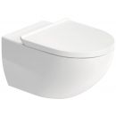 Duravit Architec Wall-Mounted Toilet Bowl with Seat, White (45726900A1)