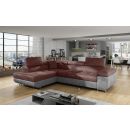 Eltap Anton Monolith/Monolith Corner Pull-Out Sofa 203x272x85cm, Red (An_41)