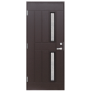 Viljandi Lydia VU 2x1R Exterior Door, Brown, 888x2080mm, Left (510070)