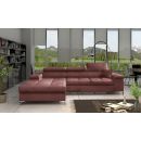 Многофункциональный угловой диван Eltap Ricardo Monolith, розовый (Ric_47) 60x280x90 см