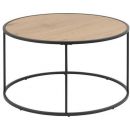 Home4You Seaford Coffee Table 120x60x105cm, Black (AC77415)