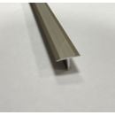 T-veida Sadalošā Līste Effector Alumīnija, Bēša, 9x13mm, 2,5m (A54 02 250)