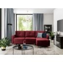 Eltap Roxi Loco Corner Pull-Out Sofa 165x240x90cm Violet (CO-ROX-U-25LO)