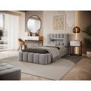 Eltap Lamica Single Bed 90x200cm, Without Mattress, Grey (BE-LAM-DREW-03NU_0.9)