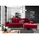 Eltap Torrense Kronos Corner Sofa 175x265x98cm, Red (Tor_80)