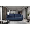 Угловой диван Eltap Revi с выдвижным механизмом, 215x92x98 см, универсальный, синий (SO-REV-40PO)