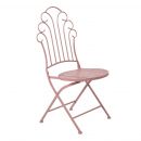 Home4You Garden Chair Rosy 55.5x45x93.5cm, Pink (40063)