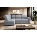 Eltap Siber Poco Corner Pull-Out Sofa 186x270x93cm, Grey (CO-SIB-LT-04PO)