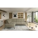 Eltap Theodore Marte Corner Sofa 200x275x77cm, Beige (CO-THE-LT-20MA)