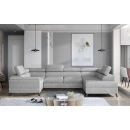 Eltap Escada Paros Corner Pull-Out Sofa 200x330x98cm, Grey (Esc_38)