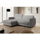 Eltap Gomsi Royal Corner Pull-Out Sofa 165x228x100cm, Grey (CO-GOM-LT-04ROY)