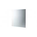 Gedy 2550-00 Bathroom Mirror 70x60cm, Stainless Steel (2550-00)
