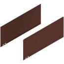 Ārējās dekoratīvās malas Blum LEGRABOX F, 550 mm, Rūsa (770F550AS NR)