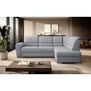 Eltap Siber Poco Corner Pull-Out Sofa 186x270x93cm, Grey (CO-SIB-RT-04PO)