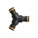 Šļūteņu Y savienotājs Fiskars (1027070)