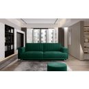 Eltap Elise Extendable Sofa 250x95x90cm Universal Corner, Green (SO-ELI-35NU)