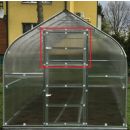 Baumera Additional Window Classic Standard for Greenhouses 80x67cm Without Cover, Transparent (122083.KSLogs)