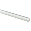 Dekorika Aspen Profile for Curtain Rods, 19mm, 1.6m, White