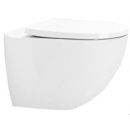 Ravak Optima RimOff Wall-Hung Toilet Bowl, Without Seat, White (X01682)