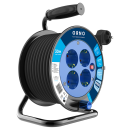Pagarinātājs spolē Orno Ar zemējumu, 30m, 3x1mm² (OR-AE-13300(GS)/30M)