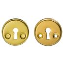 MP MUZ-06-V GP Door Chain Plate for Key, Gold (7888)