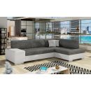 Eltap Fabio Berlin/Soft Corner Pull-Out Sofa 167x268x73cm, Grey (F35)