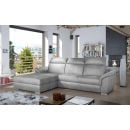 Eltap Trevisco Monolith Corner Pull-Out Sofa 216x272x100cm, Grey (Tre_15)