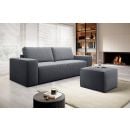 Извлекаемый диван Eltap 260x104x96 см универсальный угол, серый (SO-SILL-06SAV)